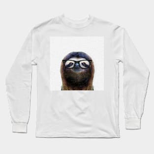 Geek Sloth Long Sleeve T-Shirt